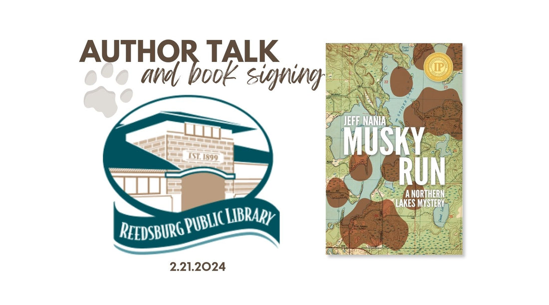 Author Talk and book Signing 2.21.2024 Reedsburg Public Library