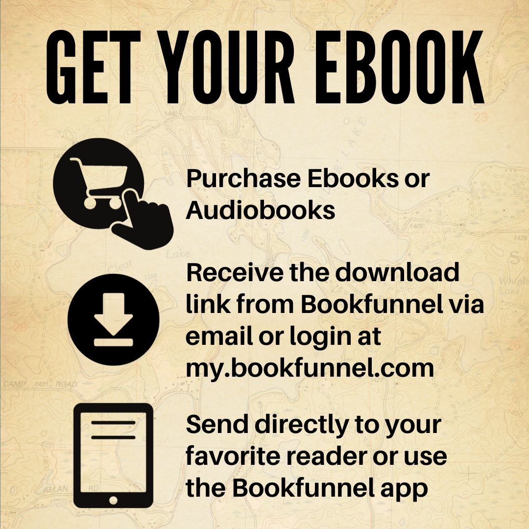 Get Your Ebook. Purchase Ebooks or Audiobooks. Receive the download link from Bookfunnel via email or login at my.bookfunnel.com. Send directly to your favorite reader or use the Bookfunnel app.
